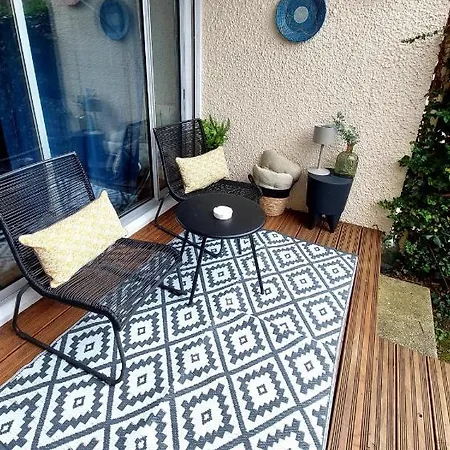 公寓 Cosy Le Garden Ensoleille 卡布尔